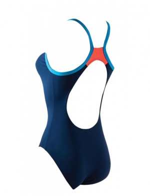 Zoggs Cannon Strikeback Swimsuit - Navy/Sky